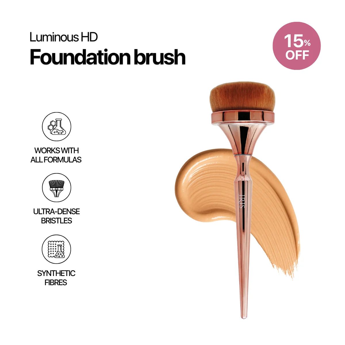 Luminous HD Foundation Brush