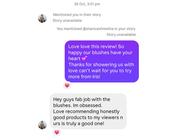 Customer DM