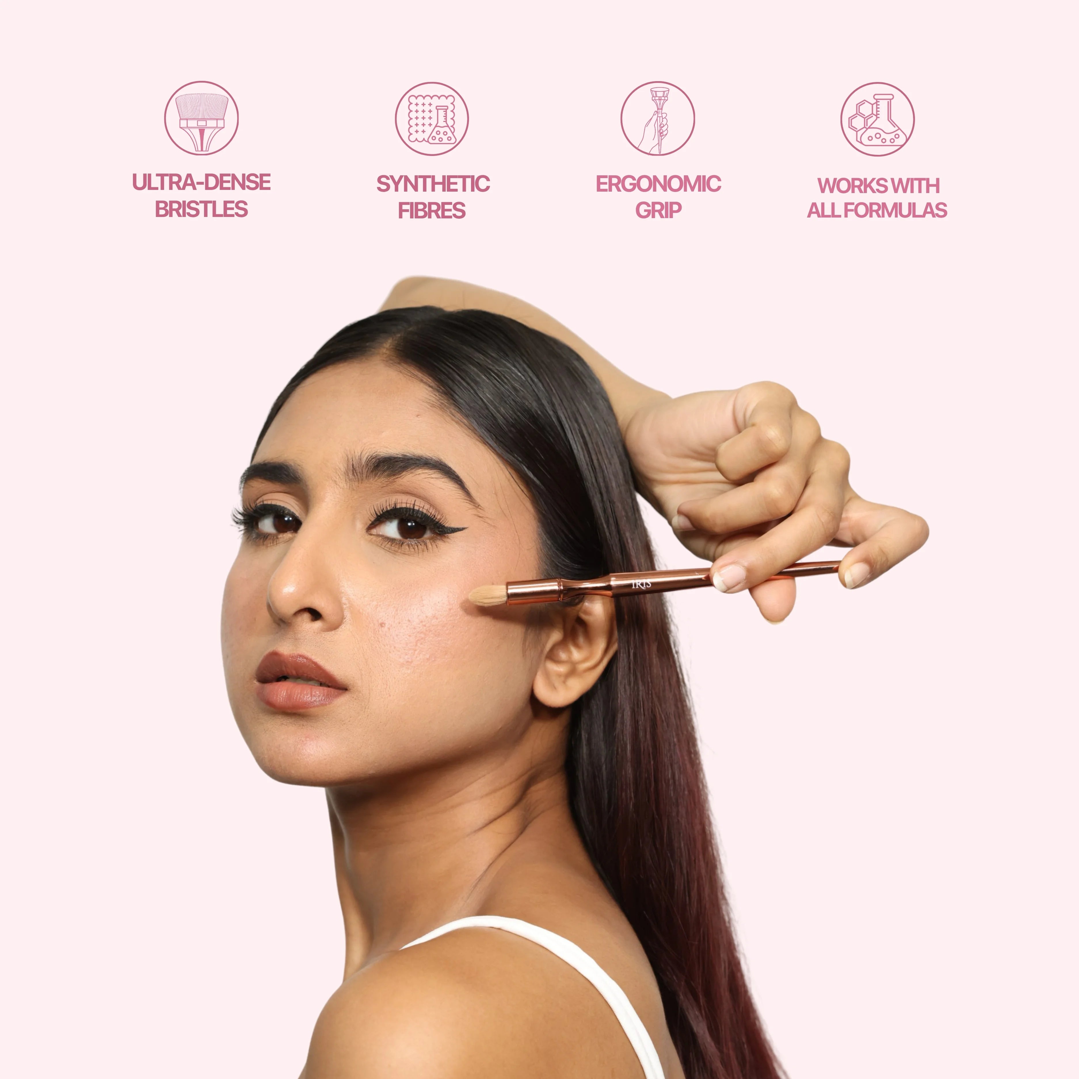 Luminous HD Precision Highlight Applicator Brush