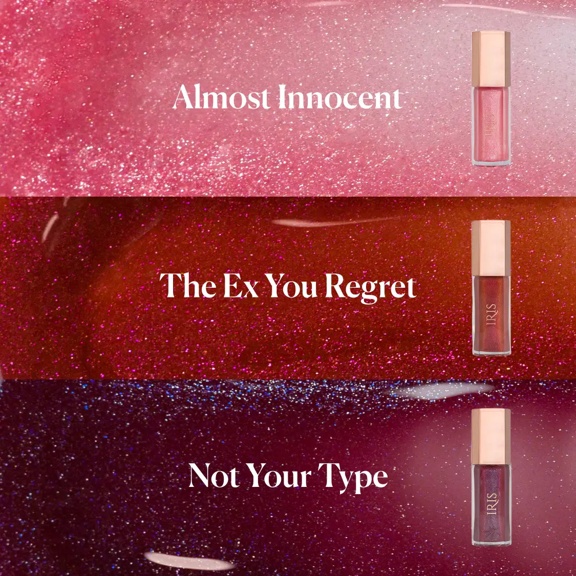 IRIS Talk Glossy To Me! Shimmer Lip Gloss