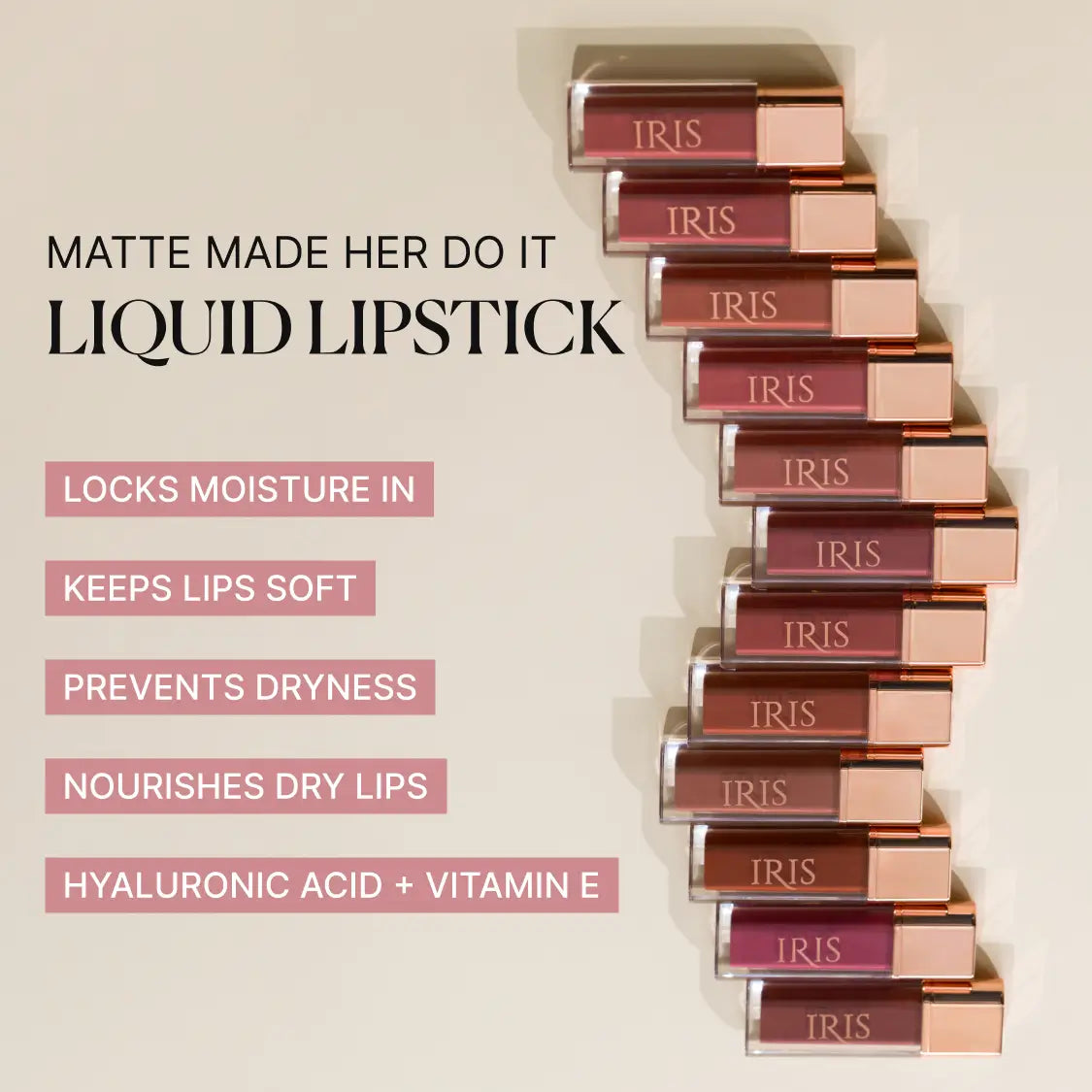 IRIS Matte Made Her Do It Liquid Lipstick