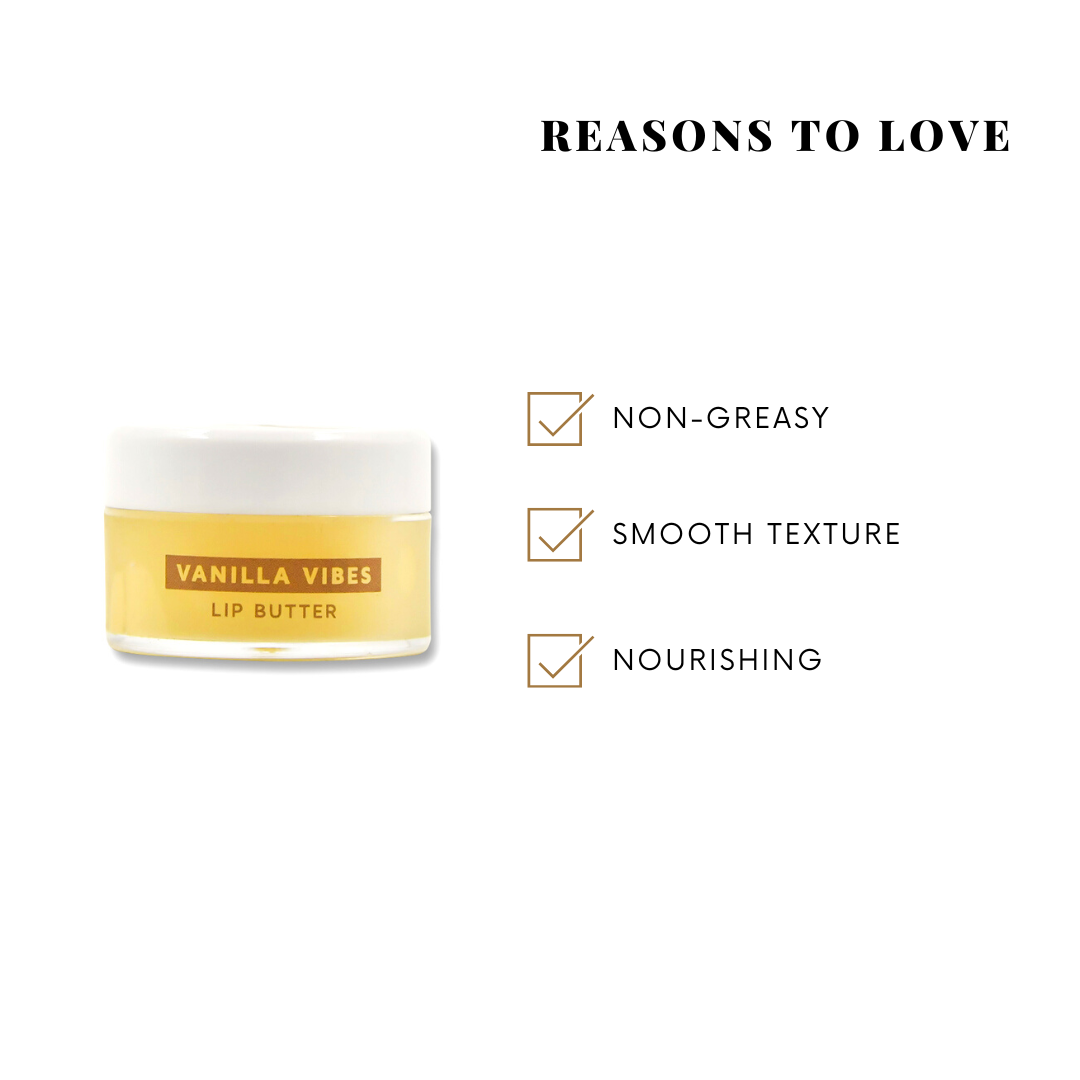 Vanilla Vibes lip butter