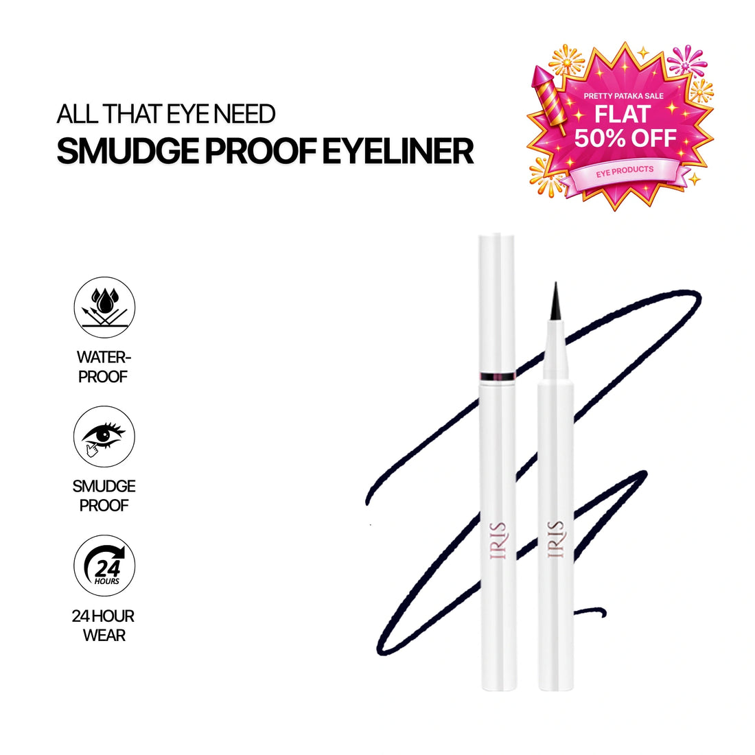 ALL THAT EYE NEED SMUDGE PROOF EYELINER!