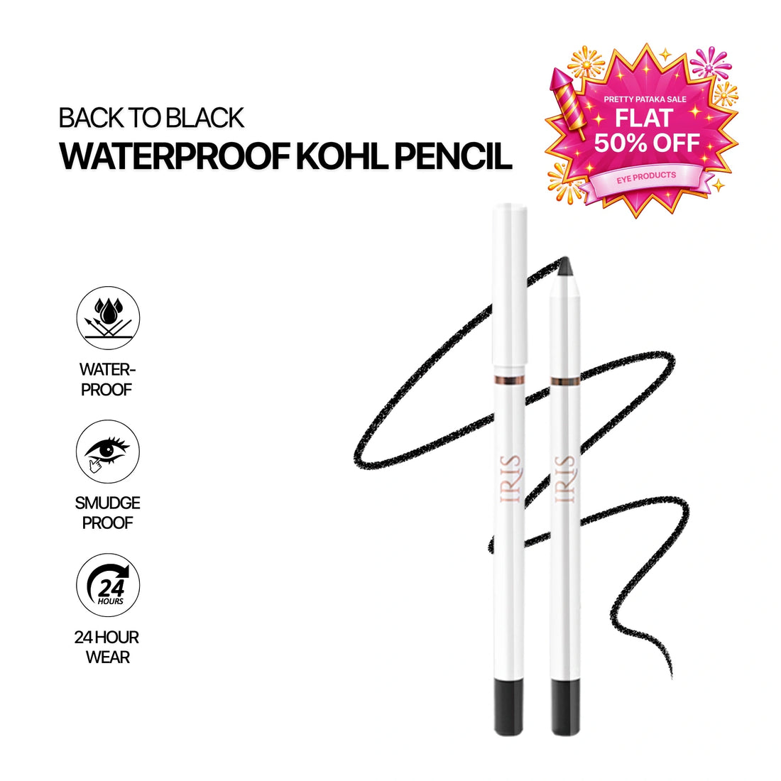 Back to Black waterproof kohl pencil